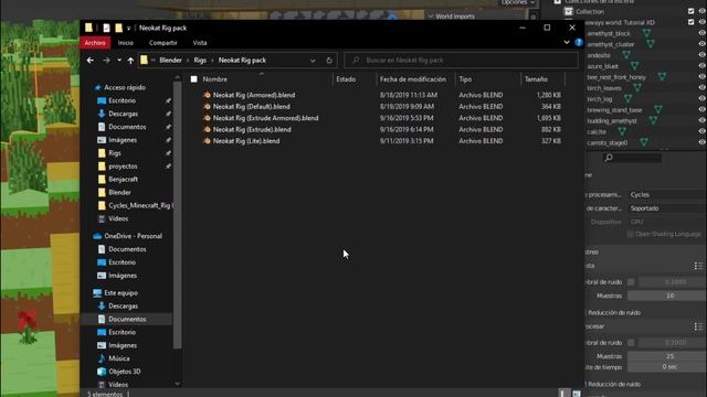? Como hacer animaciones de Minecraft en Blender ? MIRAR DESCRIPCION смотреть онлайн