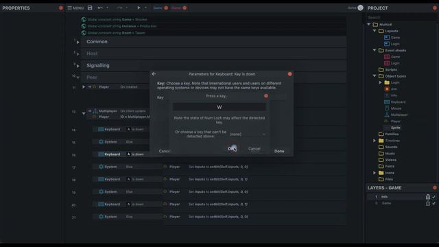 Multiplayer (Мультиплеер). Часть 7 | Урок №116 | Курс по Construct 3 | Разработка игр