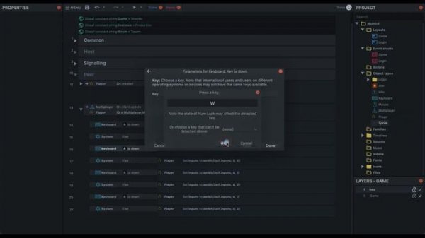 Multiplayer (Мультиплеер). Часть 7 | Урок №116 | Курс по Construct 3 | Разработка игр