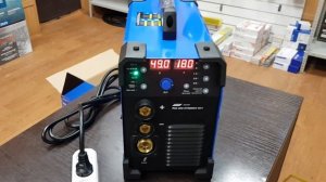 Сварочный полуавтомат ПТК МАСТЕР MIG 200 SYNERGY D77 (распаковка, обзор)