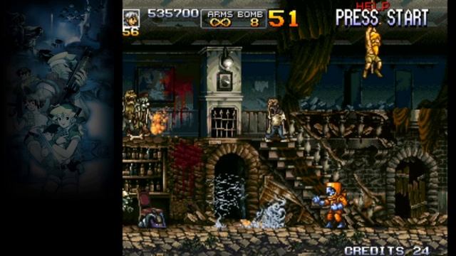 Metal Slug 4 walkthrough смотреть онлайн