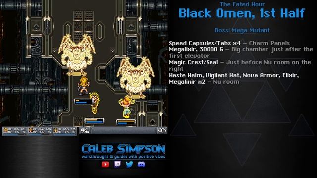 Chrono Trigger Walkthrough 32: The Fated Hour, Black Omen 1st Half смотреть онлайн
