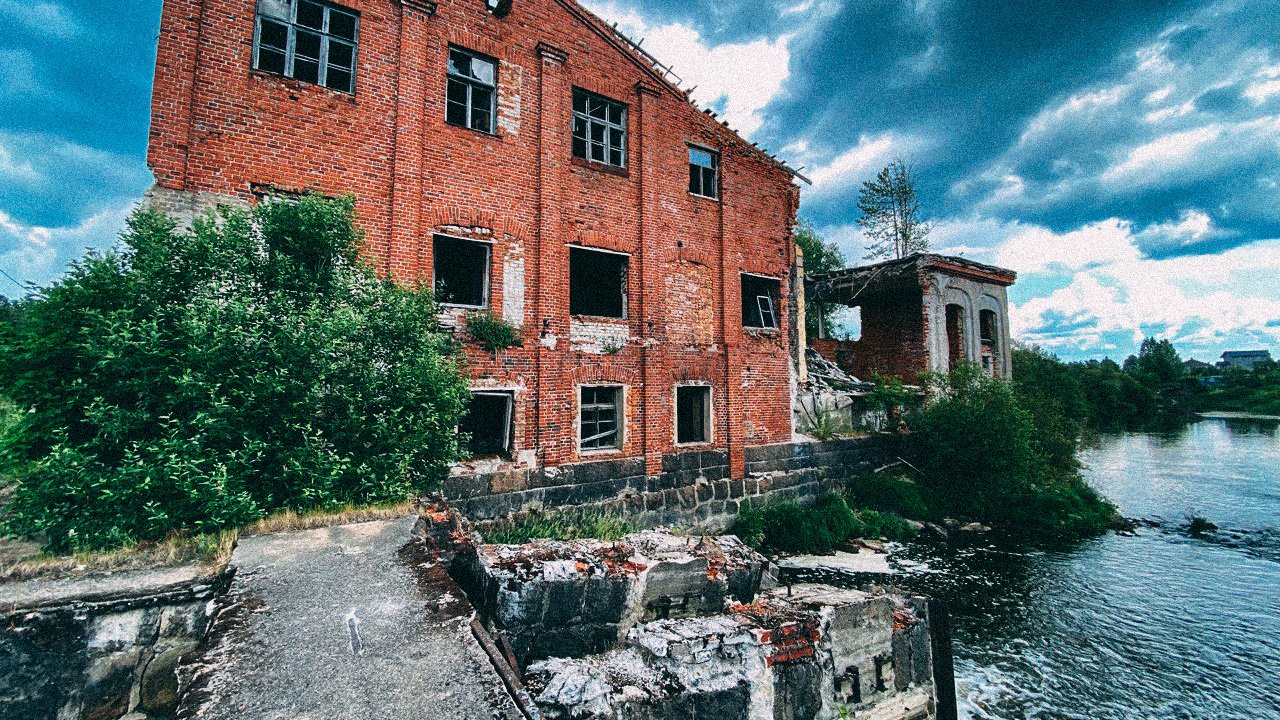 0033. Финские развалины и приграничье. Заказник Кивипарк. Одиночное ПВД