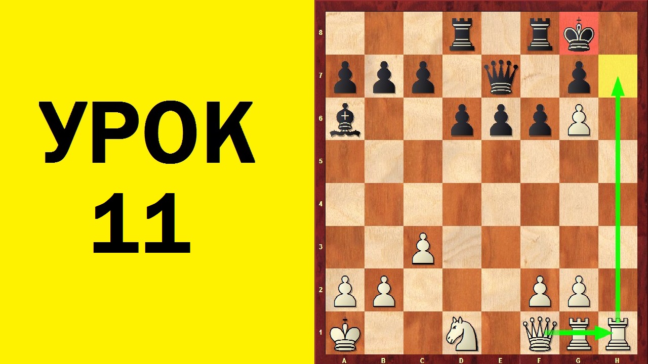 Шахматы для начинающих. Урок 11. Школа шахмат d4-d5. смотреть онлайн