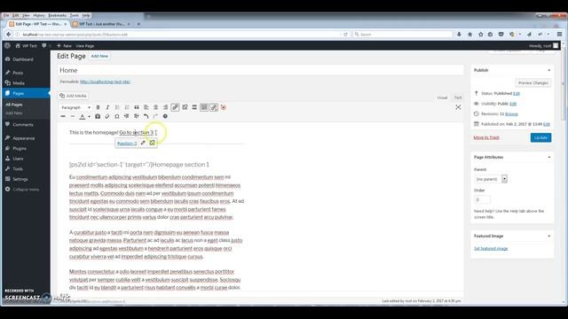 Page scroll to id for WordPress - basic guide смотреть онлайн