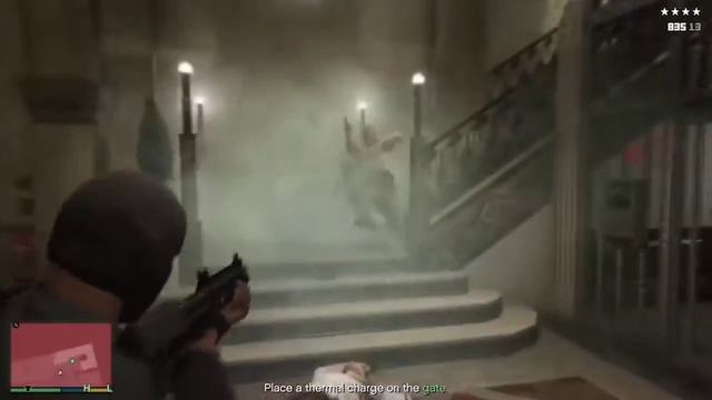 سرقة البنك المركزي في لعبة git 5 ? смотреть онлайн