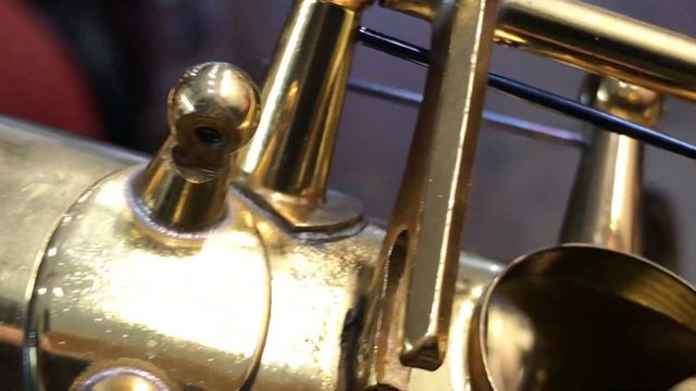 #7075 JUPITER ALTO SAXOPHONE JAS567 ALT C post re solder 06 смотреть онлайн