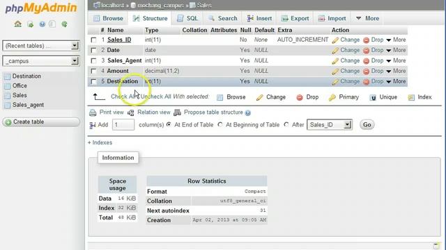 Database Assignment Part 2-1. Changing Field Names смотреть онлайн