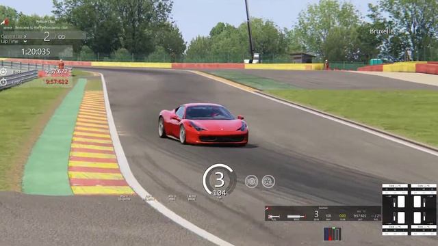 Assetto Corsa Ferrari 458 Italia Треш и угар смотреть онлайн