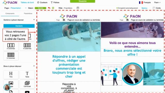 Comment déplacer un bloc avec la vue fractionnée? смотреть онлайн