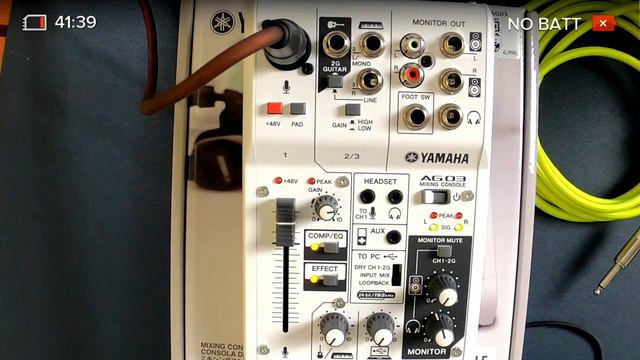 Review เจาะลึก Digital Mixer and Audio Interface Yamaha AG03 смотреть онлайн