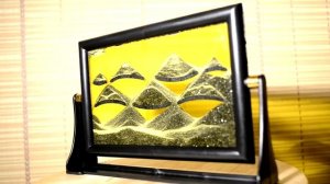 Песочная картина с жидкостью