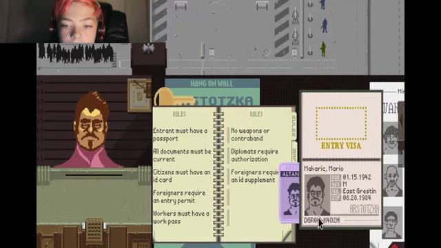 I DIED!!!| Papers Please Part 5 смотреть онлайн
