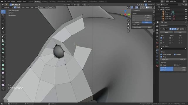 Blender 2.81 Modeling Tutorial: Chess Knight смотреть онлайн