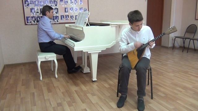 Д.Кабалевский "Этюд", В.Польдяева "Ристру Кондра" смотреть онлайн