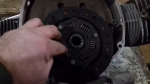 Установка демпферного сцепления на Днепр