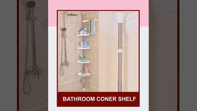BATHROOM CONER SHELF I EXPANDABLE CORNER SHELF I MULTI CORNER SHELF I CORNER SHELF ASSEMBLY смотреть онлайн