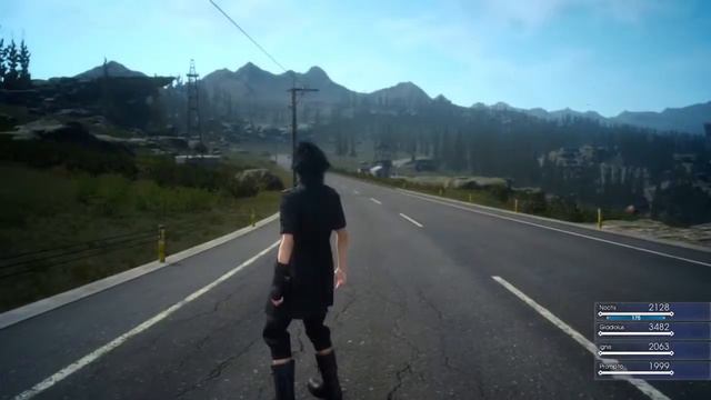 Banter PING when Noctis bumps into his friends, Ignis "Salty, sweet..." смотреть онлайн