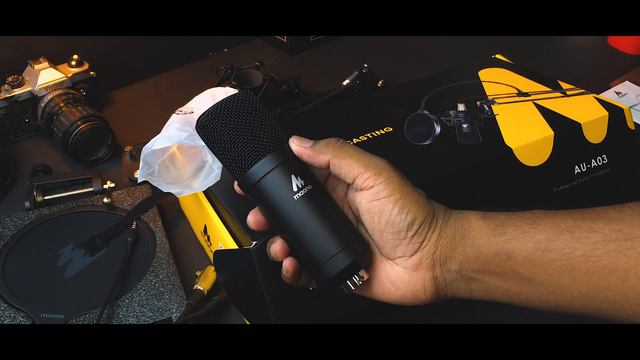 Can I sound like @AniThingFilms with this mic ? | Moano au-A03 unboxing | смотреть онлайн