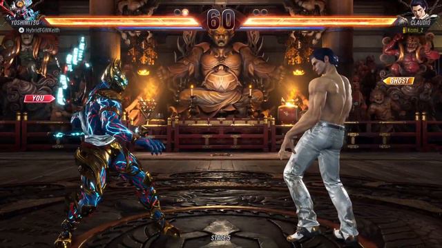 TEKKEN 8 PS5 - Arcade Battle Yoshimitsu on Hard Difficulty смотреть онлайн