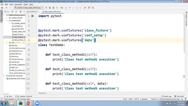 PyTest - Fixtures смотреть онлайн
