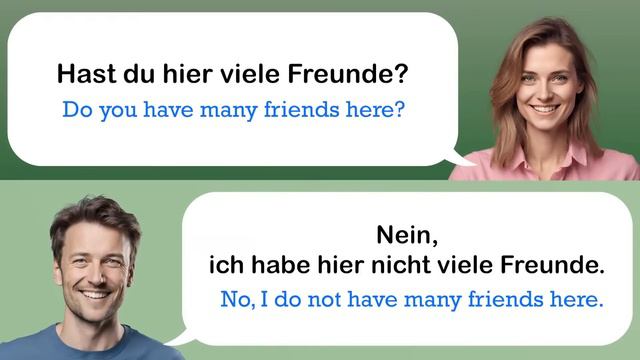 Deutsch Lernen Mit Gesprächen | Deutsch Lernen Für Anfänger | Deutsch Lernen Durch Dialog