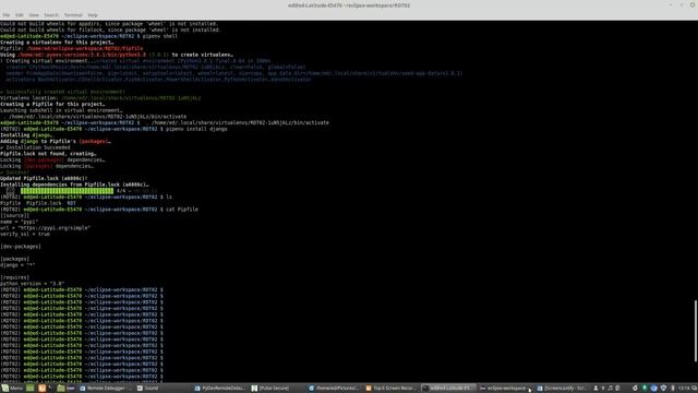 Eclipse Pydev Remote Debugging - Simplest Example смотреть онлайн