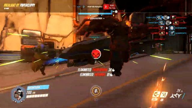 Triple Kill Point Save [Genji] [Watchpoint Gibraltar] смотреть онлайн