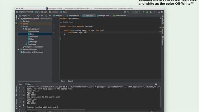 Full Java Tutorial - Lesson #4 - Object Oriented Programming Pt. 1 смотреть онлайн