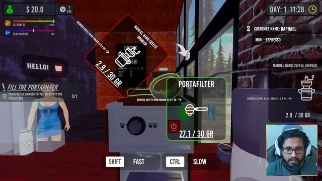 කෝපි කඩේ | Barista Simulator смотреть онлайн