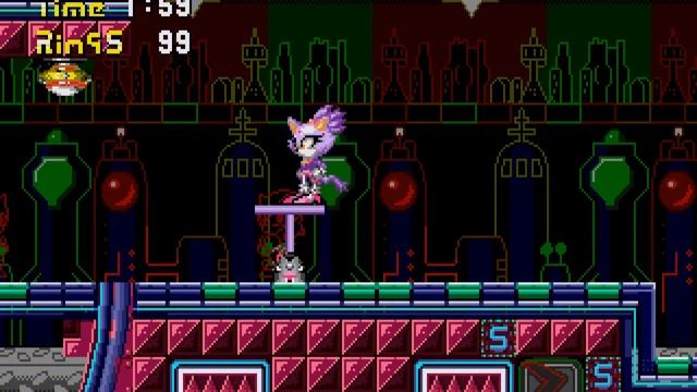 Mobius Evolution v.3.6 + Super Blaze the cat ~ Sonic Hacks | Walkthrough смотреть онлайн