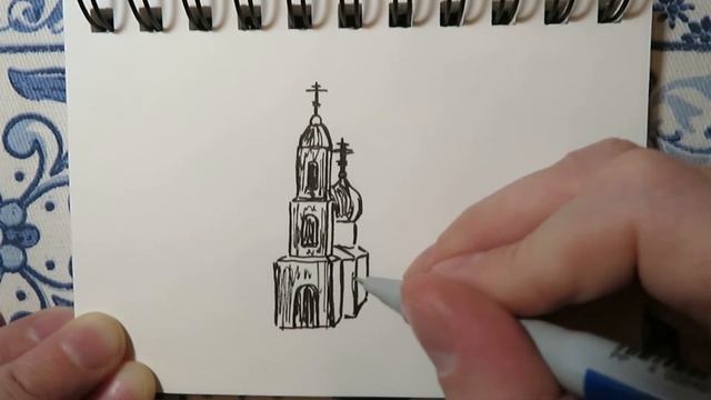 Стихотворение "Рождество" и рисунок в исполнении автора смотреть онлайн