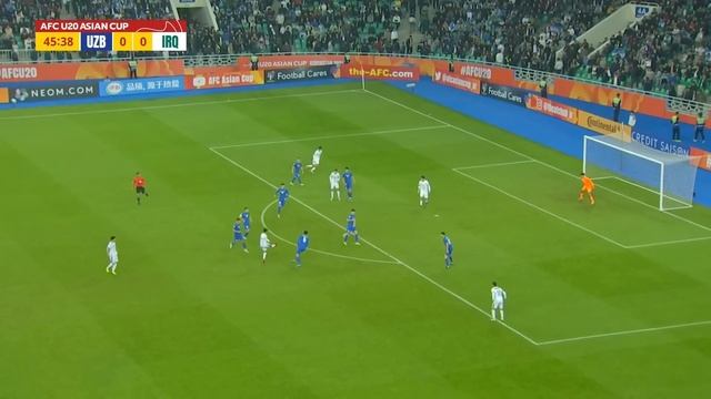 #AFCU20 - Final | Uzbekistan 1 - 0 Iraq смотреть онлайн