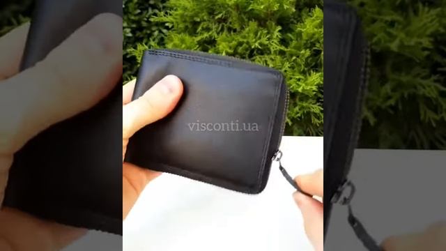 Мужской Кошелек Visconti HT14 black смотреть онлайн