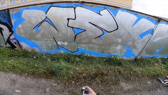 Graffiti test with Wekman Montana micro 50ml +Bonus how to refill an empty can with paint смотреть онлайн