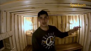 Отделка парилки для Богатырей...Парилка в Русском стиле!!