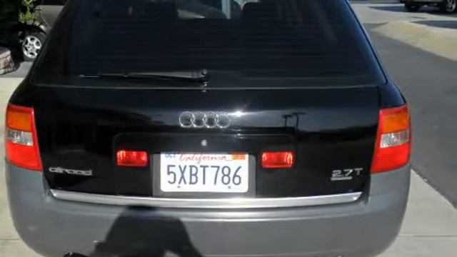 2005 Audi A6 Quattro 5dr Wgn 2.7T (Corona, California) смотреть онлайн