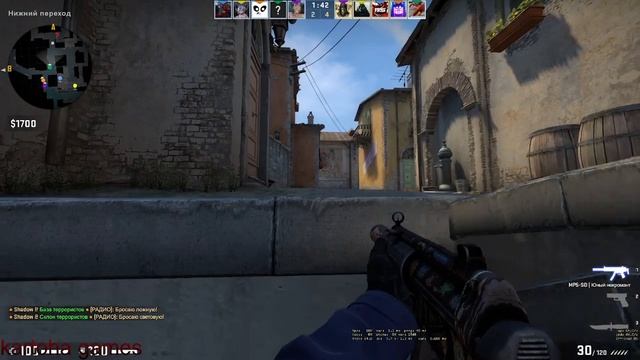 Играю с рандомным оружием в KC:GO! смотреть онлайн