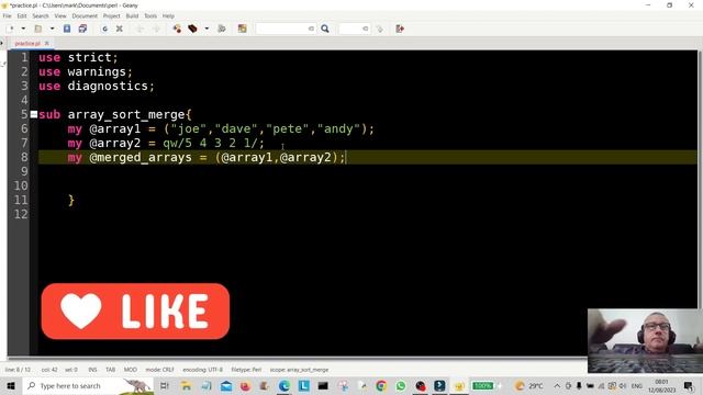 Perl Array Merging & Sorting For Beginners 2023 смотреть онлайн
