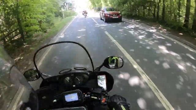 HONDA DEAUVILLE 650 vs KAWASAKI GTR1400 RIDE OUT смотреть онлайн