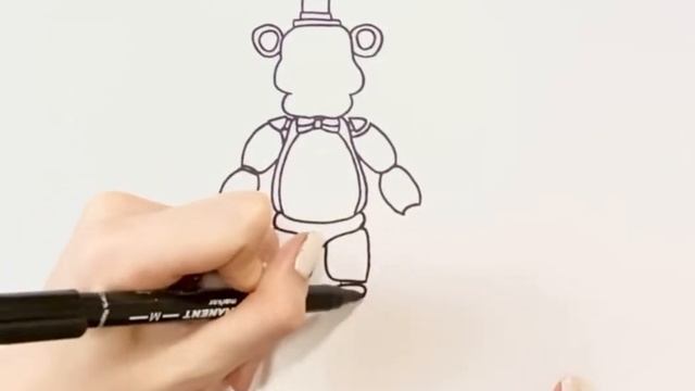 Как нарисовать Фредди Фазбера смотреть онлайн