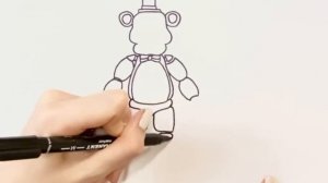 Как нарисовать Фредди Фазбера