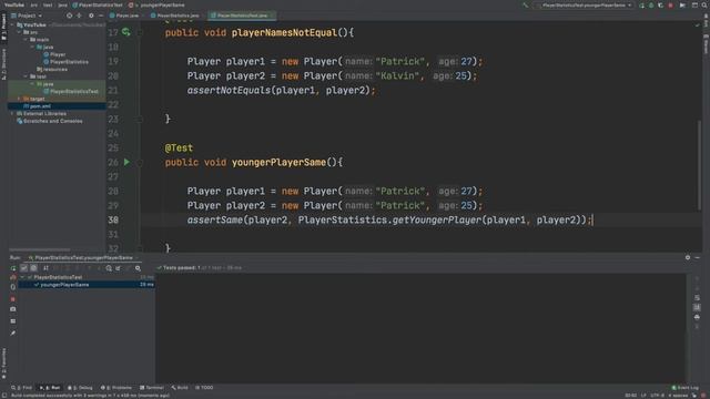 Using Assertions with JUnit - Java Tutorial смотреть онлайн