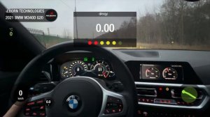 BMW M340D (G20) 0-100 км/ч на заводской прошивке.