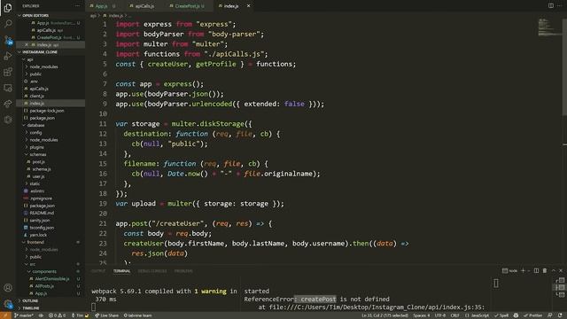 Instagram Clone Full Tutorial - Using React, Express & Sanity смотреть онлайн