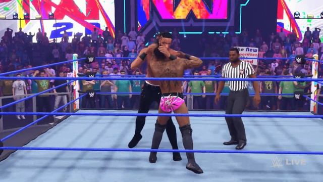 Wes Lee vs Trick Williams / Singles Match / NXT 2.0 #514 The Great American Bash 2022 / WWE 2K22 смотреть онлайн
