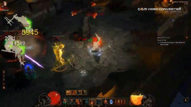 Diablo 3 Inferno Act 3 - Fallen Slavelord - Arcane Enchanted,Nightmarish,Fast,Reflect Damage смотреть онлайн