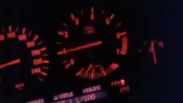 BMW е39 528i Ускорение с 80 км/ч