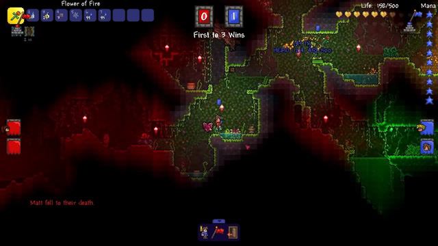 Terraria Multiplayer - Capture the Flag 6 (featuring Hero, Emma, Matt) смотреть онлайн