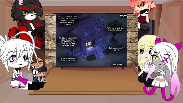 Hazbin hotel reacts // this took to much// смотреть онлайн